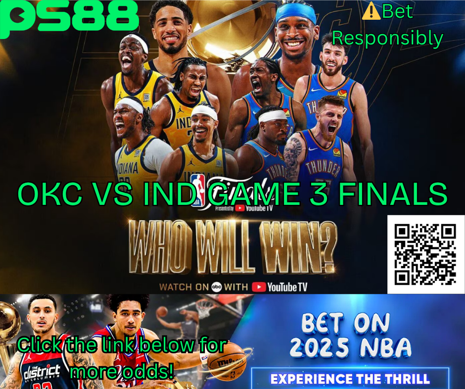 OKC VS IND GAME 3 NBA FINALS PREVIEW