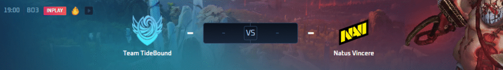 Team Tidebound vs NaVi