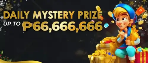 Daily mystery prize up to 66,666,666